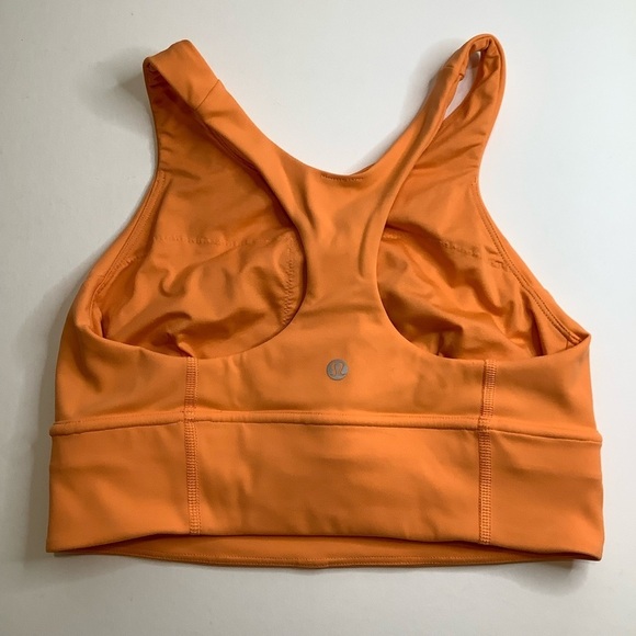 LULULEMON Wunder Train Longline Bra Fade Medium Support Size 8 - Picture 5 of 10